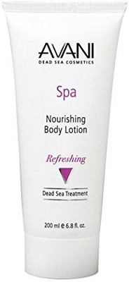 

Avani Dead Sea Cosmetics Refreshing Body Lotion Relaxing quick absorbent lotion that will keep your skin moisturized all day(200 ml)