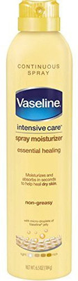 

Vaseline Intensive Care Spray Moisturizer Essential Healing, Pack Of 2(184.21 g)