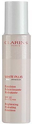 

Clarins White Plus Total Luminescent Brightening Hydrating Emulsion Spf 20 Pa+++ Cream(4.5359 g)