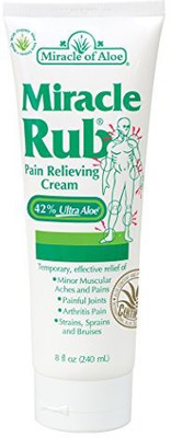 

Miracle of Aloe Rub Pain Relieving Cream Say Goodbye to Tired(240 ml)