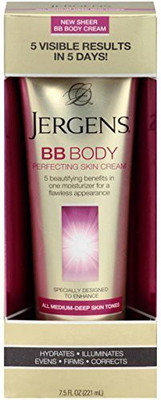 

Jergens Bb Body Skin Cream Medium-deep Skin Tones 2 Pack(221 ml)