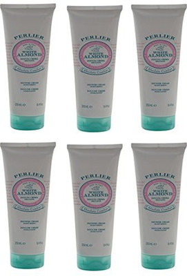 

Perlier White Almond Moisturizing Shower Cream Tube Pack Of 6 [ Italian Import ](250 ml)
