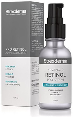 

Strexderma BEST Retinol Serum for face Anti Aging Face Moisturizer to Reduce Wrinkles & Fine Lines(35.484 ml)