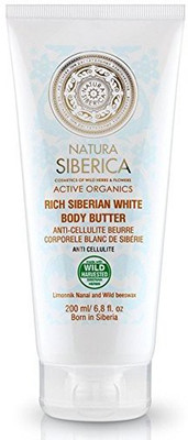 

Natura Siberica Active Organics - Anticellulite Body Butter With White Beeswax, l Oils And Schisandra(200 ml)