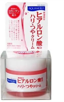 

AQUAMOIST Juju Cosmetics Hyaluronic Acid Moisturizer Cream for Firm/Silky Skin(50 g)