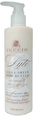 

Cuccio Lyte Ultra Sheer Body Butter Coconut And White Ginger(237 ml)