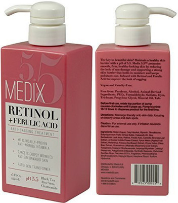 

Medix 5.5 Retinol Cream with Ferulic Acid Anti-Sagging Treatment(444 ml)