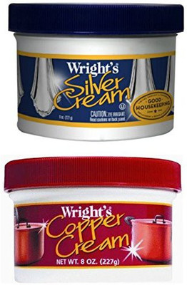 

Weiman Jars Of Wright's Silver Cream And Wright's Copper Cream(226.72 g)