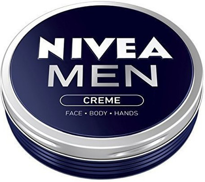 

Nivea Men Creme Face Body Hand Cream 2 X In Metal Tin(75 ml)