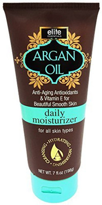 

Elite Essentials Argan Oil Daily Moisturizer For All Skin Types- Soft, Youthful Looking Skin- 7ounce(196 g)