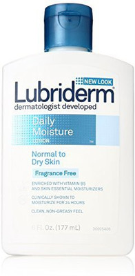 

Lubriderm Daily Moisturizer Lotion, Normal To Dry Skin, Fragrance Free, pack Of 6(177 ml)