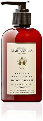 

Jaboneria Marianella Wisteria And Jasmine Natural Body Cream Luxury Cream For Men And Women(237 ml)