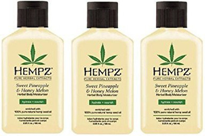 

Hempz Pack Of 3 - Sweet Pineapple & Honey Melon ( Each) Lotion(66 ml)