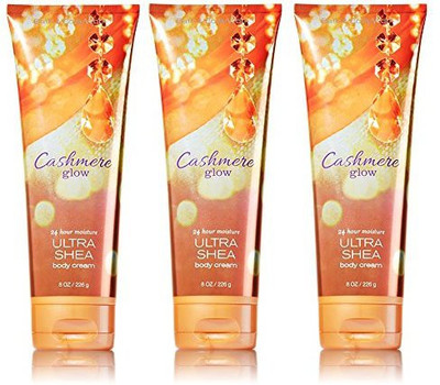 

Bath & Body Works Lot of 3 Cashmere Glow Ultra Shea Body Cream(270 g)