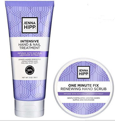 

Jenna Hipp 2-step Renewing Hand Treatment Hand Scrub & Shea Butter Hand & Nail Cream(85 g)