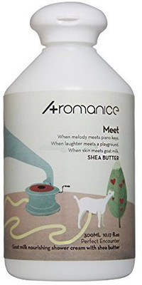 

Aromanice Goat Milk Shower Cream,Shea Butter,Daily Nourishing Moisturizing Body Wash(300 ml)