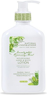 

Natural Inspirations Hand and Body Lotion - Eucalyptus Rosemary Mint(340.08 g)