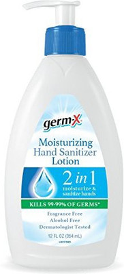 

Germ-x 1000042964 Moisturizing Hand Sanitizer Lotion pack Of 6(354 ml)