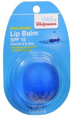 

Walgreens Well at Moisturizing Lip Balm Sphere SPF 15 Vitamin E and Aloe .25ounce Revo(7.085 g)