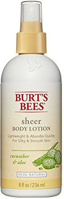 

Burt's Bees Sheer Body Lotion, Cucumber & Aloe Pack of 2(236 ml)