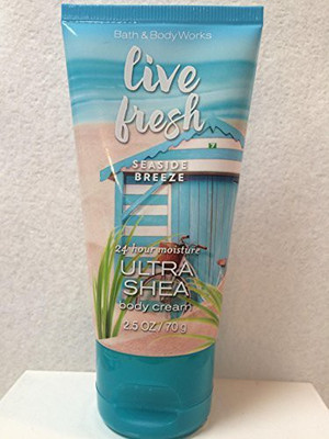 

Bath & Body Works Live Fresh Seaside Breeze Ultra Shea Body Cream(70 ml)
