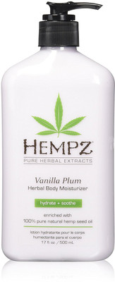 

Hempz Herbal Body Moisturizer, Vanilla Plum,17ounce(500 ml)