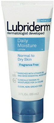 

Lubriderm Daily Moisture Lotion for Normal to Dry Skin, Fragrance Free(89 ml)