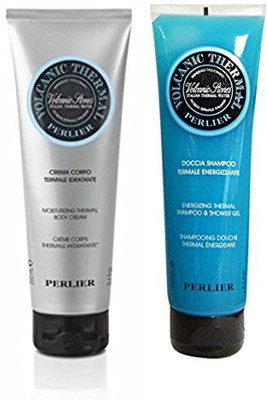 

Perlier Volcanic Thermal Energizing Shampoo & Shower Gel + Moisturizing Body Cream - Tube(250 ml)