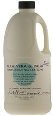 

Mill Creek Aloe Vera & Paba Lotion 1/2 Gallon Body Care(1892.71 ml)