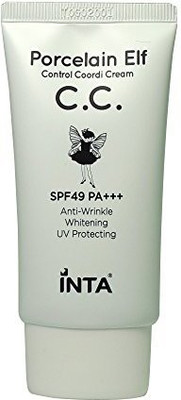 

Inta Natural Elf Porcelain Anti-wrinkle Brightening Cc Cream Spf 49/pa+++(38.441 ml)