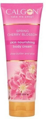 

Calgon Spring Cherry Blossom ~ Shea Butter & Aloe Enriched Body Cream ~ Quantity 1(226 g)
