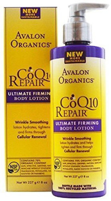 

AVALON ACTIVE ORGANICS Organics Wrinkle Therapy with CoQ10 & Rose- hip Firming Body Lotion pack of 6(227 g)