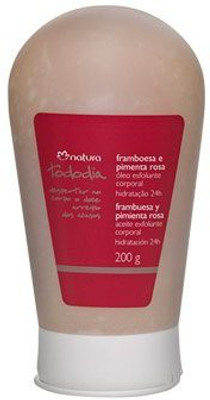 

Natura Tododia Raspberry and Pink Pepper Oil Moisturizing Body Scrub 24 Hour(200 g)