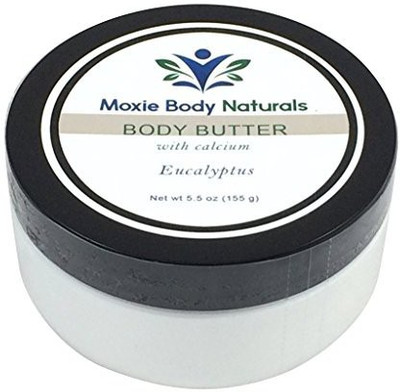 

Moxie Body Naturals Natural Shea Butter Balm Lotion with Calcium and Vitamin A (Retinol), EUCALYPTUS(155.0 g)