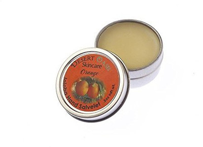 

Desert Oasis Skincare Artisan Jojoba Oil Orange Hand Salve scented All Natural and Hand Made(14.17 g)