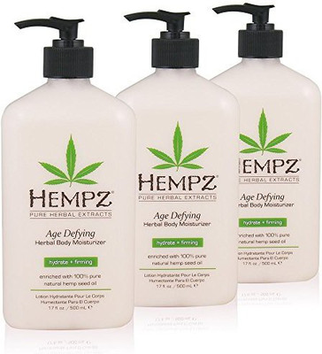 

Hempz Age Defying Herbal Body Moisturizer 3 Pack(500 ml)