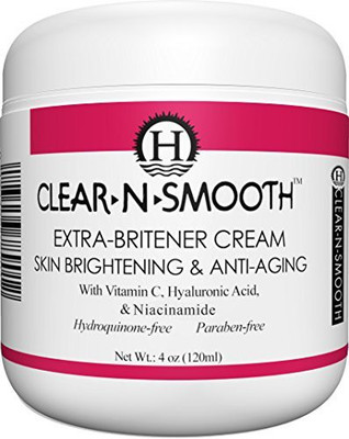 

Clear N Smooth Moisturizing Skin Lightening, Whitening, Anti-Aging Cream with Hyaluronic Acid(120 ml)