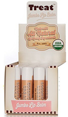 

Treat Pos 24 Pack - � Jumbo Lip Balm - Coconut Cream, Organic & Cruelty Free(14.17 g)