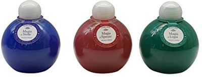 

Perlier Magia di Stelle, Spezie e Legni Assorted Bath Cream - Sphere Jar - Pack of 3(250 ml)