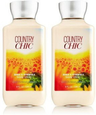 

Bath & Body Works Country Chic Body Lotion Pack of 2(236 ml)