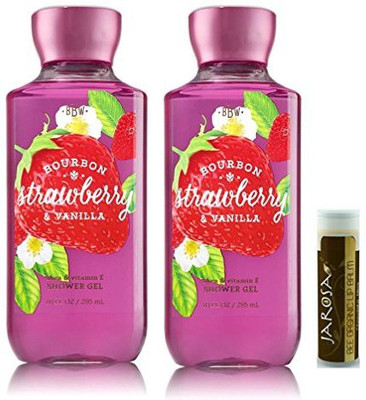 

Bath & Body Works Bourbon Strawberry & Vanilla Shower Ge(295 ml)