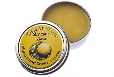

Desert Oasis Skincare Artisan Jojoba Oil Lemon Hand Salve scented(56.68 g)