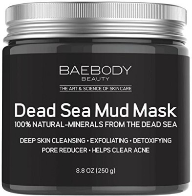 

Baebody Dead Sea Mud Mask Best for Facial Treatment, Acne, Oily Skin & Blackheads(250 g)