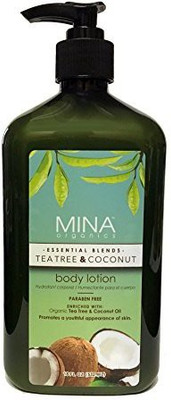

Mina Organics� Tea Tree & Coconut Body Lotion - Factory Authenticity Code(536 ml)