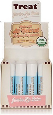 

Treat Pos 24 Pack - Jumbo Lip Balm - Marshmallow Cream, Organic & Cruelty Free(14.17 g)