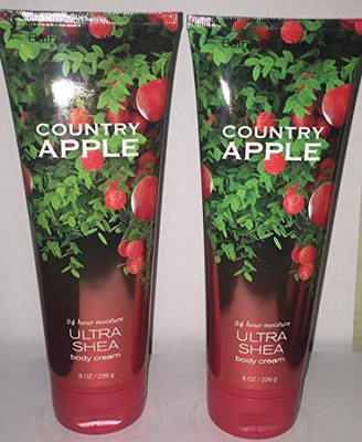 

Bath & Body Works Lot of 2 Country Apple Ultra Shea Body Cream each(226 g)