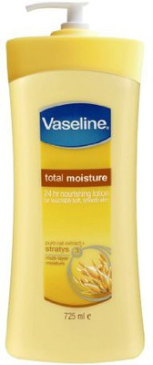 

Vasline Vaseline Total Moisture 24hr Nourishing Lotion With Pure Oat Extracts(725 ml)