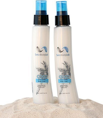 

Seabodylab Natural Coco-vanilla Splash Body Cream With Q10, Collagen, Elastin & Aloe - Set Of 2(229.554 g)