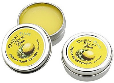 

Desert Oasis Skincare Artisan Jojoba Oil Lemon Hand Salve scented with fresh Lemon(14.17 g)