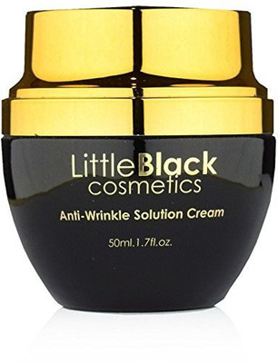 

Littleblack Cosmetics Anti-wrinkle Solution Cream With Pure 24k Gold, Aloe Vera, And Vitamin C(50 ml)